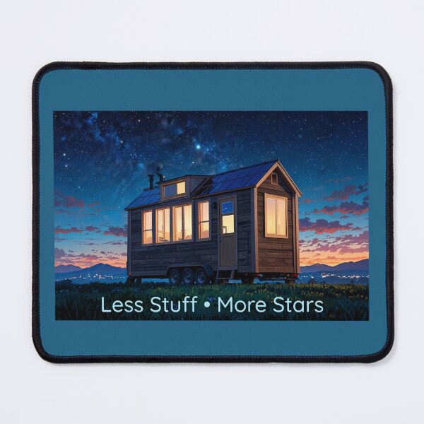 Item preview, Less Stuff • More Stars Tiny House designed and sold by Sachie's Studio.