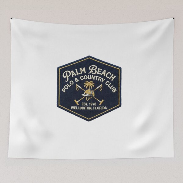 Item preview, Palm Beach Polo & Country Club – Florida Equestrian Crest designed and sold by Maisonsucces.