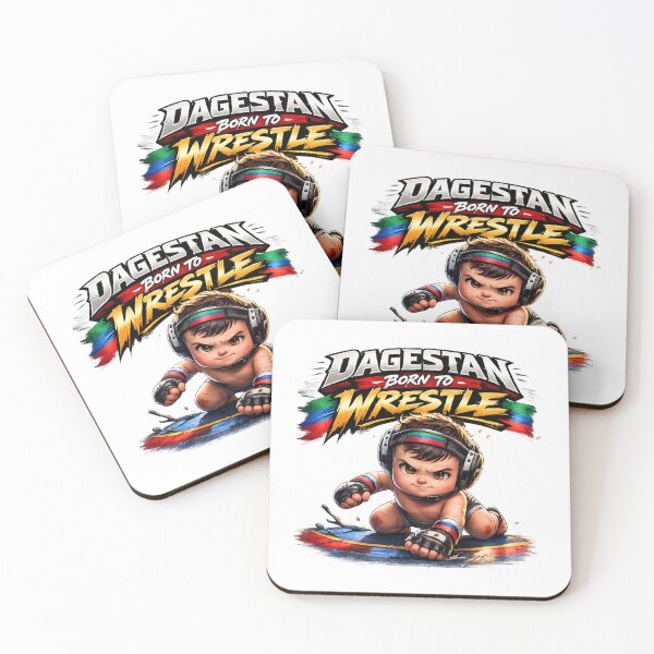 Item preview, Dagestan Born to Wrestle – Funny MMA Wrestling Baby Gym Motivation designed and sold by inaveed.