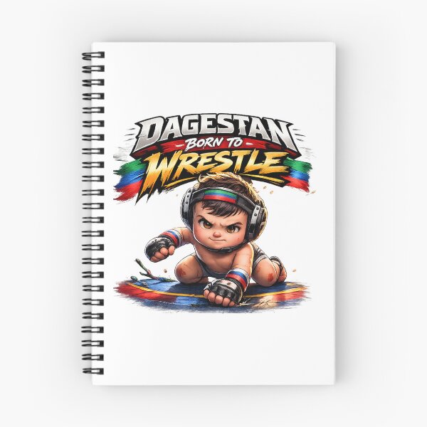 Item preview, Dagestan Born to Wrestle – Funny MMA Wrestling Baby Gym Motivation designed and sold by inaveed.