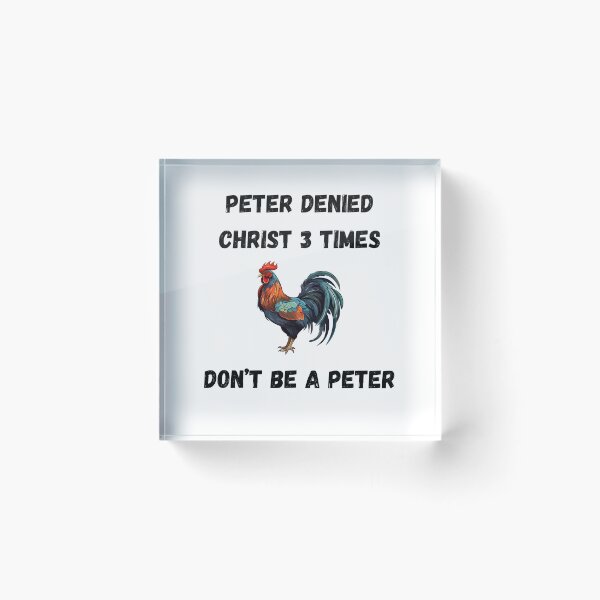 Item preview, Don't Be a Peter designed and sold by popsbh.