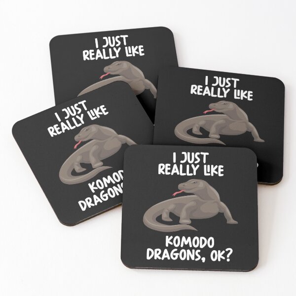 Item preview, I Just Really Like Komodo Dragons Ok? designed and sold by GabbyKash.