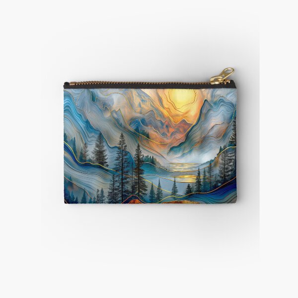 Item preview,  Sunrise Over Abstract Mountains  designed and sold by MargaretWiktor.