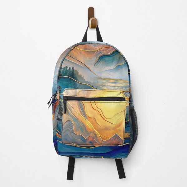 Item preview, Sunrise Over Abstract Mountains designed and sold by MargaretWiktor.