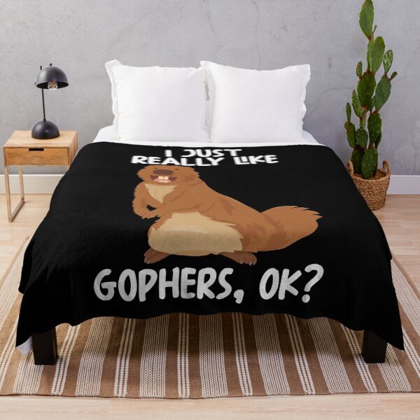 Item preview, I Just Really Like gophers Ok? designed and sold by GabbyKash.