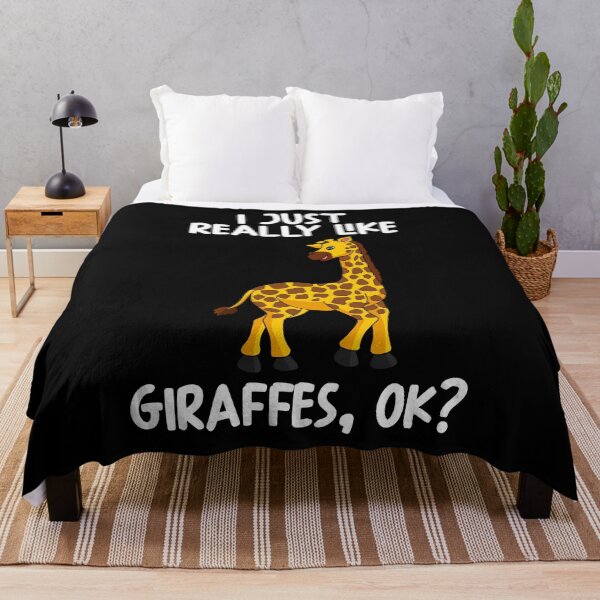 Item preview, I Just Really Like Giraffes Ok? designed and sold by GabbyKash.