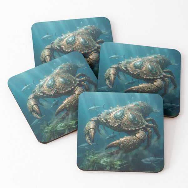 Item preview, Art Nouveau Crab Submarine designed and sold by Tridentulus.