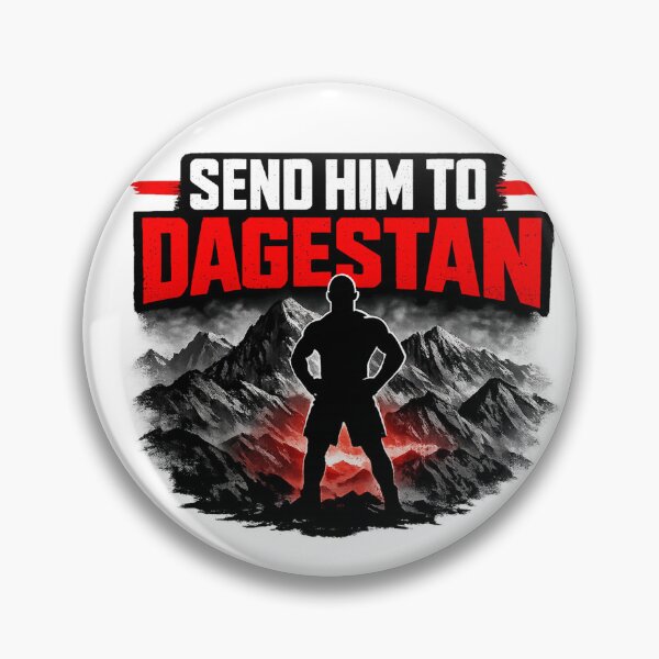 Item preview, Send Him to Dagestan – Funny MMA Wrestling Gym Motivation Meme designed and sold by inaveed.