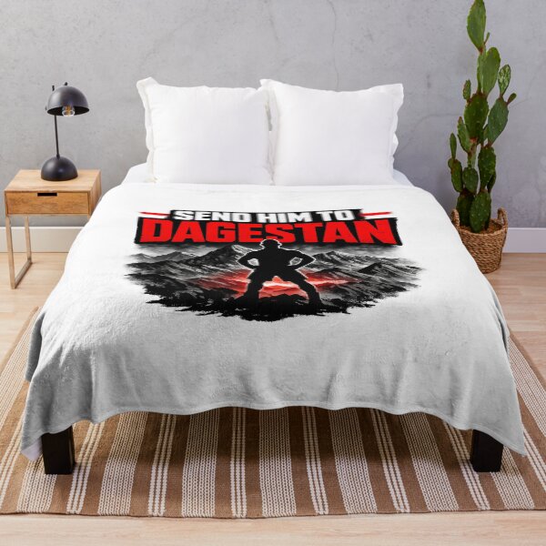 Item preview, Send Him to Dagestan – Funny MMA Wrestling Gym Motivation Meme designed and sold by inaveed.