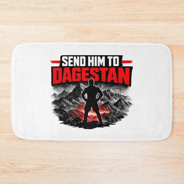 Item preview, Send Him to Dagestan – Funny MMA Wrestling Gym Motivation Meme designed and sold by inaveed.