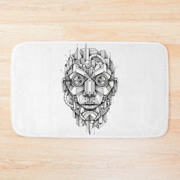 Item preview, Geometric Clockwork Face Blueprint designed and sold by CRich808Designs.