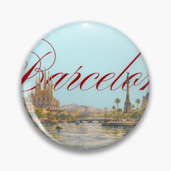 Item preview, Barcelona Watercolor  designed and sold by MatthewHeights.