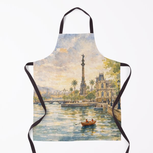 Item preview, Barcelona Watercolor designed and sold by MatthewHeights.