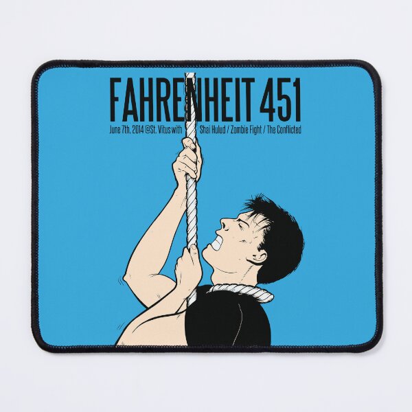 Item preview, Fahrenheit 451 St. Vitus Show Poster 2014 – NYHC Bronx designed and sold by rockfanatic.