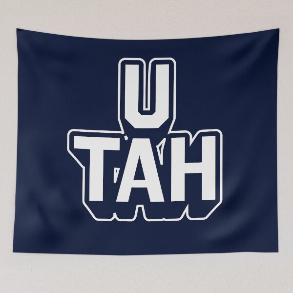Item preview, Utah Retro Varsity - Hometown Pride & Streetwear Block Typography designed and sold by MZS Studio.