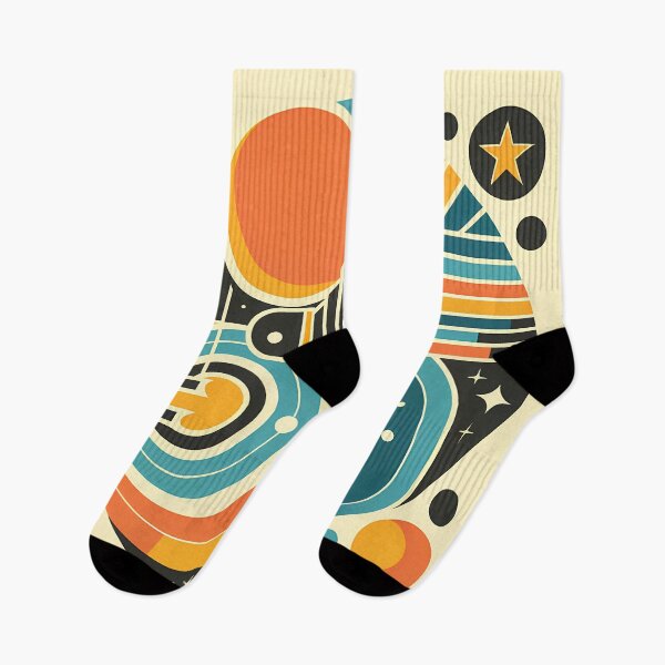 Item preview, Retro Megaphone Letterform Geometric Design designed and sold by InkSmithery.