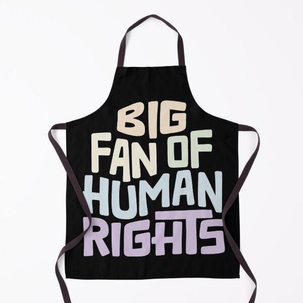 Item preview, Big Fan of Human Rights Word Art designed and sold by Unhinged Heather.