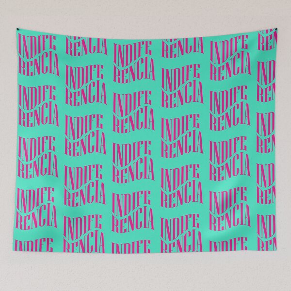 Item preview, THE WORD INDIFFERENCE IN VIOLET designed and sold by solgel47.