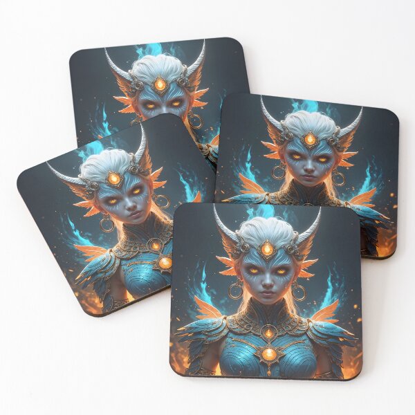 Item preview, Daughter of the Elements in the Crown of Starfire designed and sold by KunstGeist.
