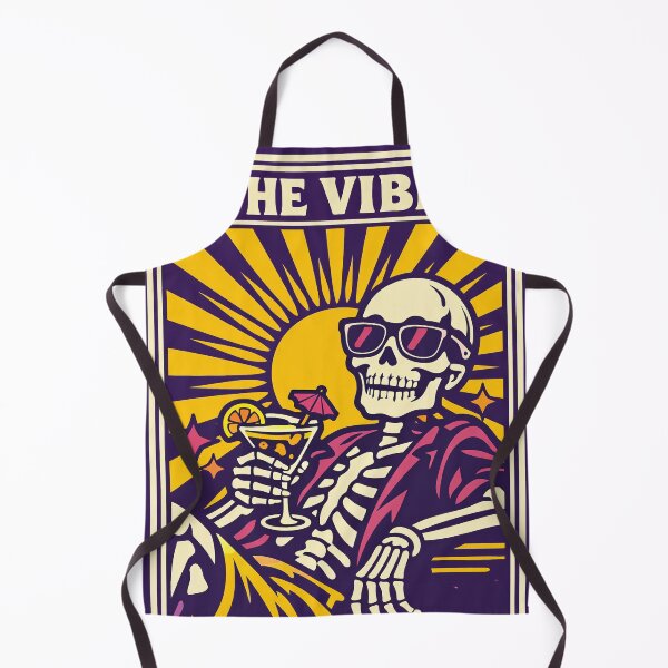 Item preview, The Vibe Retro Skeleton Cocktail designed and sold by AliveStyle.