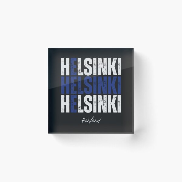 Artikelvorschau, Helsinki Finnland, Helsinki-Souvenir entworfen und verkauft von Dressyourflag.