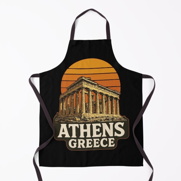 Item preview, Ancient Athens Greece Retro Vintage Travel designed and sold by TomFrontierArt.