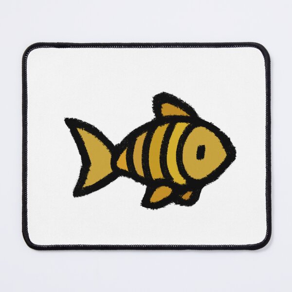 Item preview, Cute Little Yellow Fish SMALL VERSION designed and sold by niks-s.