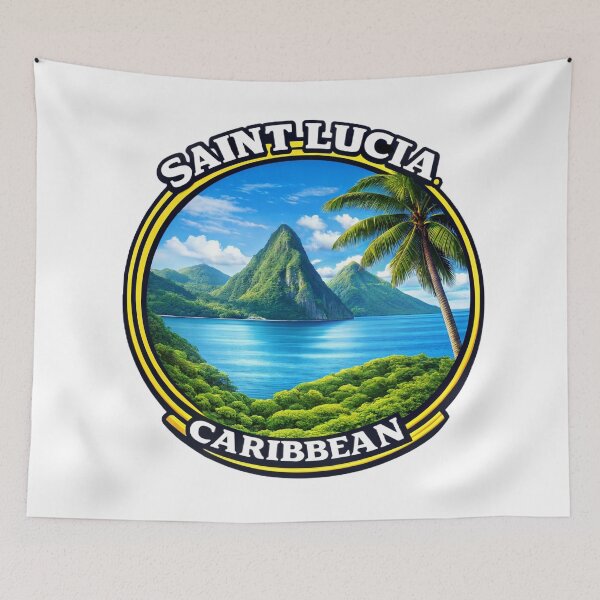 Item preview, Saint Lucia - Caribbean designed and sold by VelvetRoom.