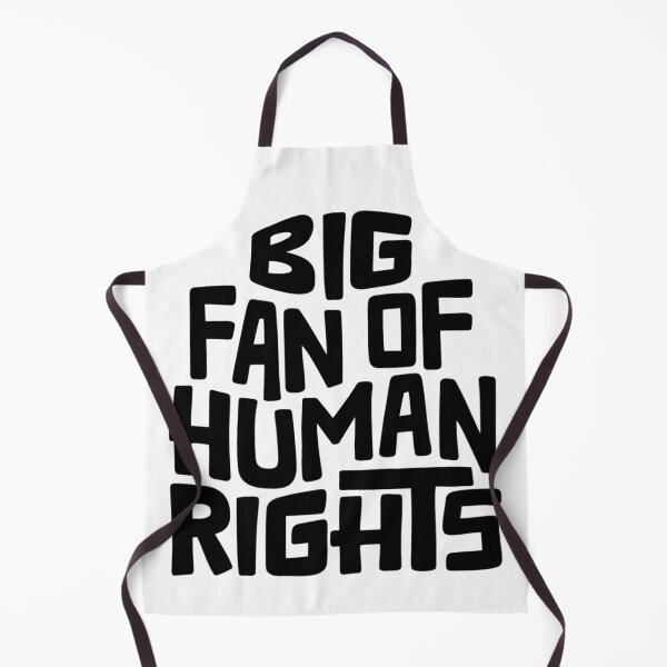 Item preview, Big Fan of Human Rights Word Art designed and sold by Unhinged Heather.