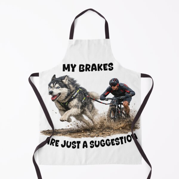 Item preview, Bikejoring Husky Slogan T-shirt 3 - Male designed and sold by IndyQuests.