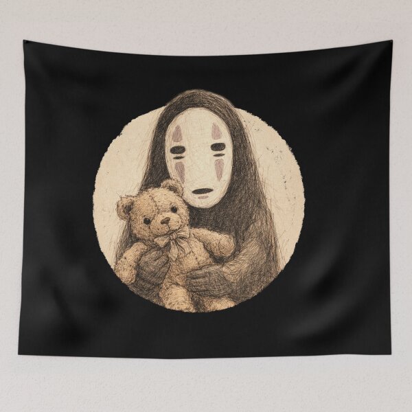 Item preview, NO FACE WITH TEDDY BEAR designed and sold by LIS AND MELIVERSO.