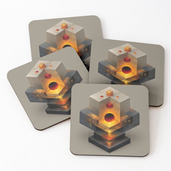 Item preview, Amber Geometric Light Structure designed and sold by LuminousFoundry.