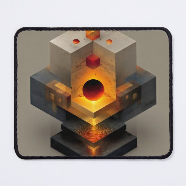 Item preview, Amber Geometric Light Structure designed and sold by LuminousFoundry.