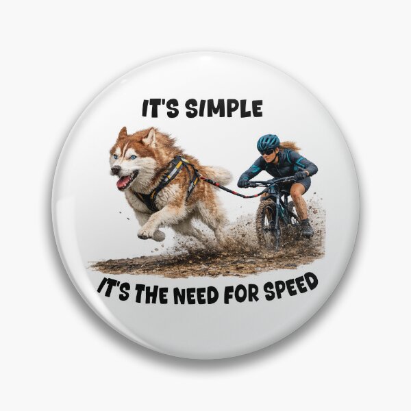 Item preview, Bikejoring Husky Slogan T-shirt 2 - Female designed and sold by IndyQuests.