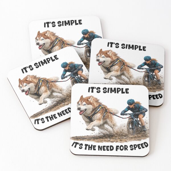 Item preview, Bikejoring Husky Slogan T-shirt 2 - Female designed and sold by IndyQuests.