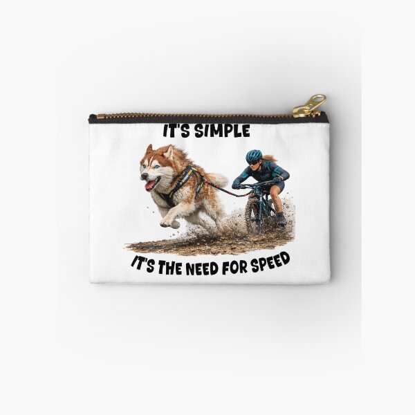 Item preview, Bikejoring Husky Slogan T-shirt 2 - Female designed and sold by IndyQuests.