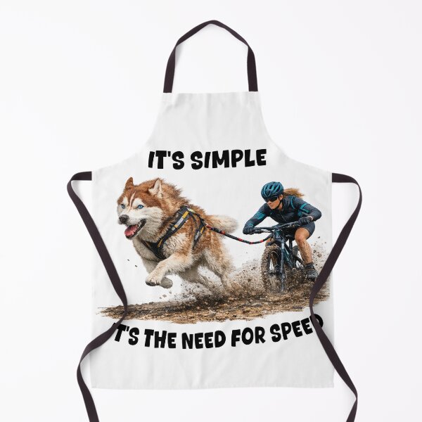 Item preview, Bikejoring Husky Slogan T-shirt 2 - Female designed and sold by IndyQuests.
