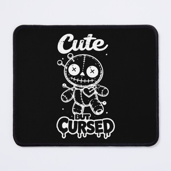 Item preview, Cute But Cursed Voodoo Doll White designed and sold by Skulls & Calaveras.
