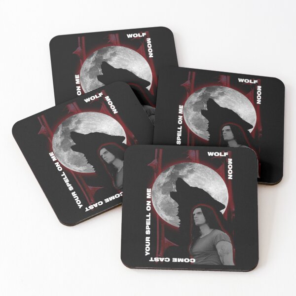 Item preview, RED WOLF MOON Full Moon Wold Graphic designed and sold by Suspiria96.