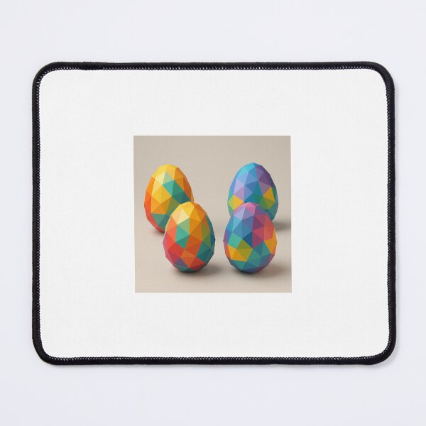 Item preview, Geometric Easter Eggs – Abstract Low Poly designed and sold by Lyvion design.