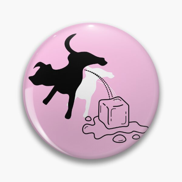 Item preview, Melt I C E Dog Whiz Pink Background designed and sold by LilWildflowers.