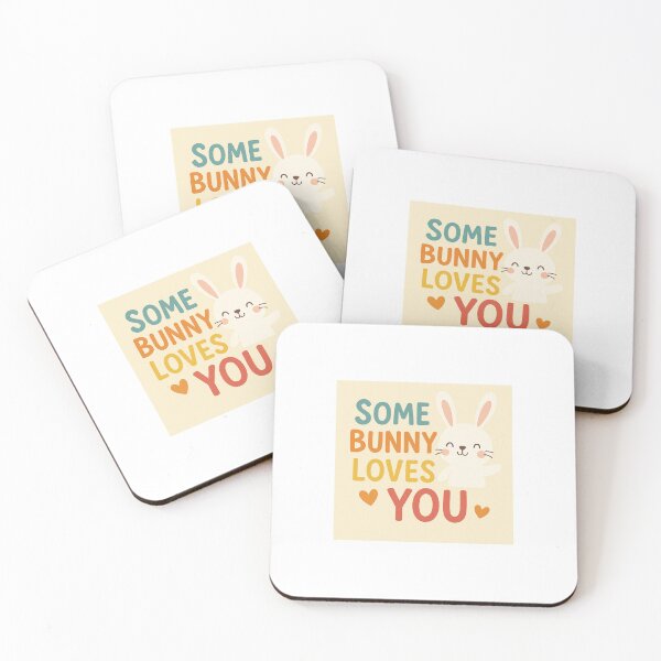 Item preview, Some Bunny Loves You – Adorable Easter Message designed and sold by Lyvion design.