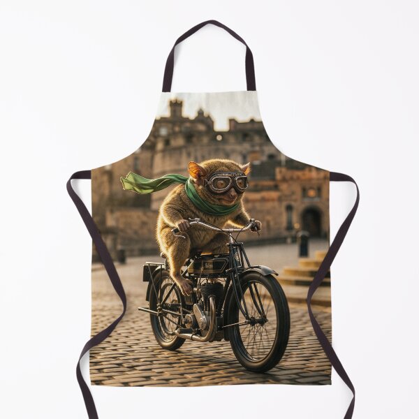 Item preview, Tarsier Tools Around Auld Reekie on a Moped designed and sold by Tridentulus.