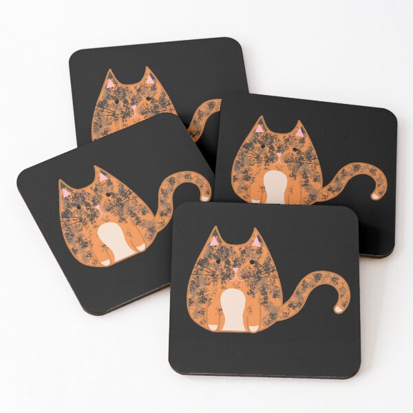 Item preview, Digital clip art silly little cat drawing designed and sold by Kit_Cat.Designs.