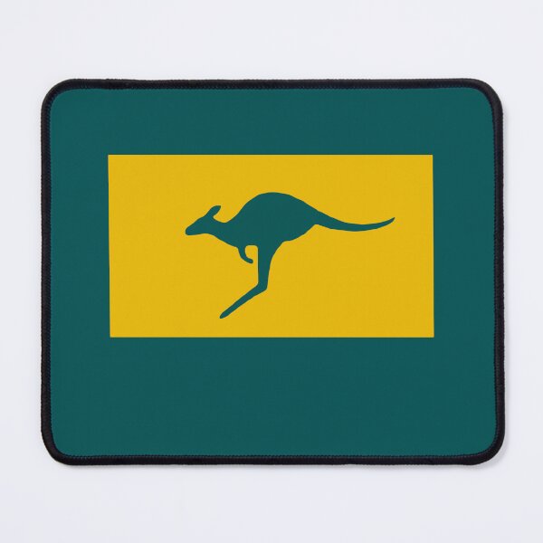 Item preview, Green and gold Kangaroo Australia designed and sold by Kangaroo Sun.