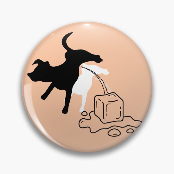Item preview, Melt I C E Dog Whiz Peach Background designed and sold by LilWildflowers.