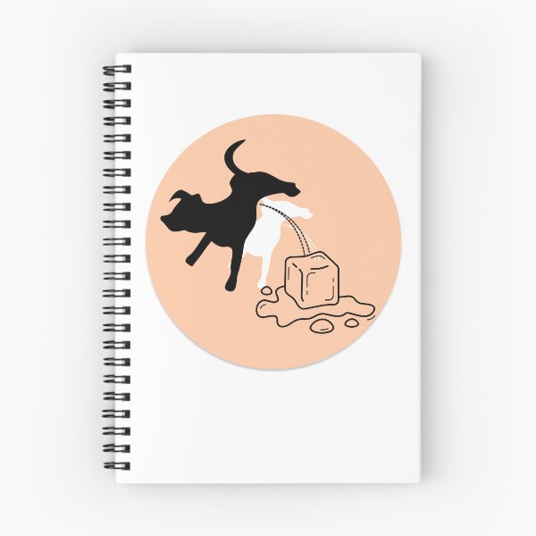 Item preview, Melt I C E Dog Whiz Peach Background designed and sold by LilWildflowers.