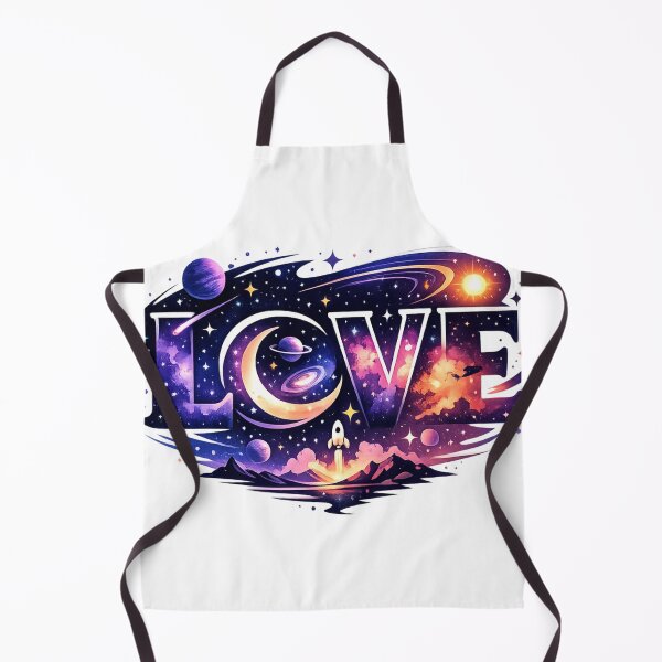Item preview, Love Like the Galaxy Cosmic Romance Space Love Starry Night Couples Gift Valentine Text designed and sold by AlienTechs.