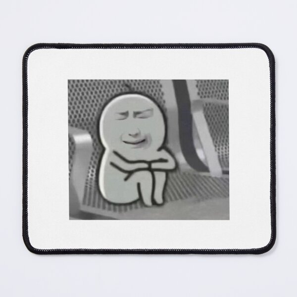 Item preview, Funny Relatable Bored Sitting Meme Art designed and sold by MilikoArt.