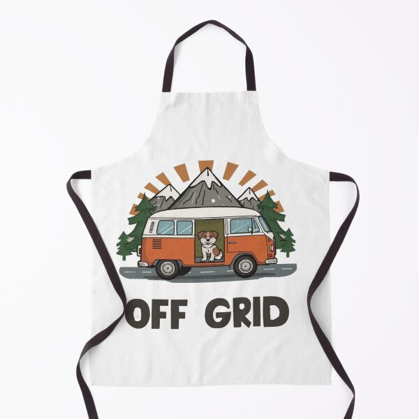 Item preview, OFF GRID Camper Van Design – Cute Van Life Dog Adventure Camping Summer Graphic design designed and sold by HOODYBUDSTYLES.